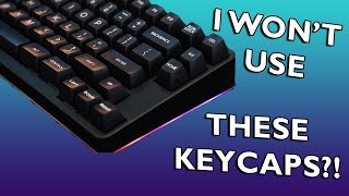 The cleanest keycaps Ill never use  Domikey White on Black SA Keycaps Review ASMR [upl. by Jary]