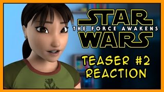 Reacting to Star Wars The Force Awakens  Teaser 2 [upl. by Eninnaej788]