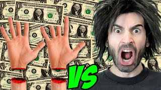 HANDLESS MILLIONAIRE 2 vs The Worlds Worst Gamer [upl. by Iel83]