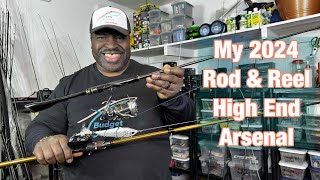 My 2024 High End Rod amp Reel Arsenal [upl. by Ayn]