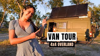 🚐 VAN TOUR Mercedes Sprinter 4x4  Furgoneta CAMPER Overland para dar la VUELTA al MUNDO 🌍 [upl. by Flowers]