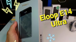 รีวิว Eloop E14 Ultra จ่ายไฟ 45 W powerbank eloop eloopthailand E14ultra gadget mobile orsen [upl. by Rennob]