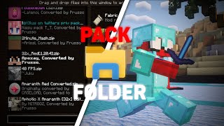 The BEST 19 Pack Folder40 Converted Packs [upl. by Starks]