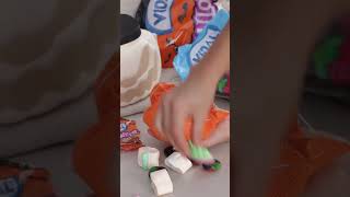 🎃DIY 🎃 Calabazas de chuches para HALLOWEEN con chuches by Yanira Sánchez [upl. by Eckmann446]