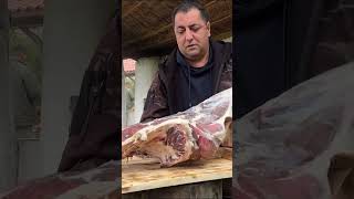 Unique Recipe for Giant Beef Leg Covered with Melted Beeswax  4K HD COOKING VIDEO food cooking [upl. by Cleavland]