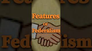 Features of federalism Class10  federalism class10boards cbse [upl. by Enttirb60]