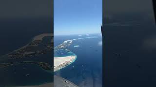 Sea plane transfer lux south ari atoll maldivesparadise maldives travel maldivesinsider maldives [upl. by Bruis]