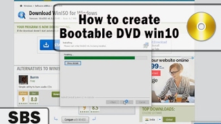 Best way to make Windows 10 Bootable DVD Easily  Works on every windows version [upl. by Ferdie]