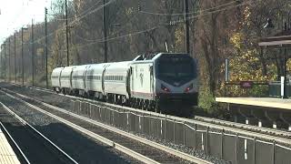 Veterans Day Railfanning at Exton ACS64 637 on pushing duty [upl. by Brendis538]