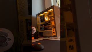 Orange Themed PC Setup technology setup gaming [upl. by Akemit]