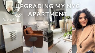 My NYC Apartment Revamp  Upgrading my entryway amp dining area  more organization [upl. by Nnave]