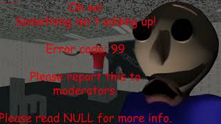 Baldis basics  ErrorScreen NullOfficial Remix [upl. by Belsky]