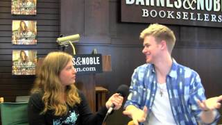 Kenton Duty Interview at Chef Ellamaries Celebrity Book Signing [upl. by Yemarej]