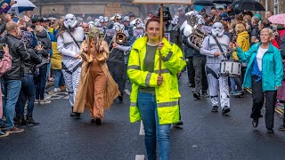 Star Wars Theme by Langley Band as they march through Delph on Whit Friday 2022 [upl. by Gaylor]