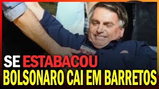 Podre Bolsonaro CAI de PALANQUE em Barretos [upl. by Kulseth]