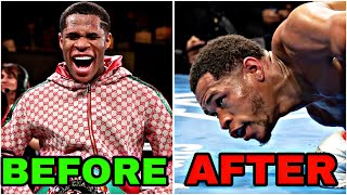 Devin Haney BEFORE amp AFTER Getting EXPOSED [upl. by Ellingston]