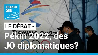 Pékin 2022  des JO diplomatiques • FRANCE 24 [upl. by Nnairda358]