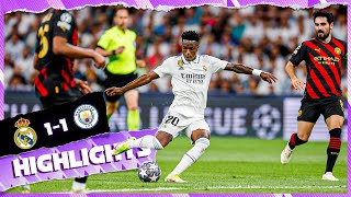 HIGHLIGHTS  Real Madrid 11 Manchester City  UEFA Champions League [upl. by Airdnala]