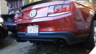 2011 Mustang V6 bbk headers xpipe pypes bombs [upl. by Sidwell]