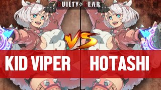 【GGST】KID VIPERELPHELT vs HOTASHIELPHELT ▰ Guilty Gear Strive  High Level Gameplay [upl. by Nivrem]