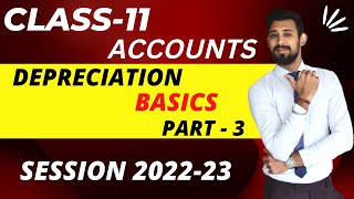 Depreciation  SLM  basics  Class 11  Accounts  Part 3 [upl. by Anahoj]