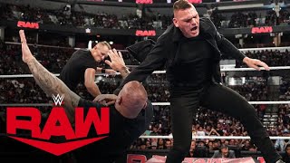 Gunther and Ludwig Kaiser unleash a surprise attack on Randy Orton Raw highlights Aug 19 2024 [upl. by Nattie]