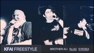 KFAI Freestyle  Eyedea  Slug  Brother Ali  Carnage amp More [upl. by Oicor]