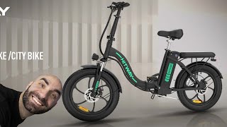 Biciletta Elettrica HITWAY EBike bk6s VIDEO RECENSIONE [upl. by White]