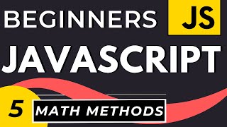 Math Methods and How to Generate a Random Number with JavaScript  JavaScript Tutorial for Beginners [upl. by Herman]