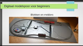 Digitaal modelspoor voor beginners deel 6  Blokken en melders [upl. by Ybsorc]