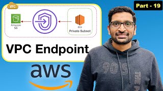 Master AWS VPC Endpoint  Step by Step Tutorial  Part19 [upl. by Anitselec]