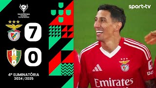 Resumo Benfica 70 Estrela Amadora  Taça de Portugal  sport tv [upl. by Danaher]