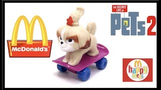 The Secret Life of Pets 2 Movie 2019 McDonalds Happy Meal Toys DAISY review unboxing [upl. by Morville]