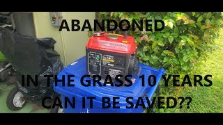 Can It Be Saved Abandoned 2Stroke Generator Full Load Test [upl. by Keryt]