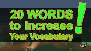 Vocabulary Builder 480 synonyms pronunciation Inglés pronunciar [upl. by Eisseb]