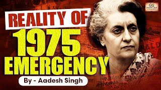 Emergency 1975 How Indira Gandhi Suspended Democracy in India  UPSC  GS History By Aadesh Singh [upl. by Jacoby]