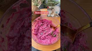 shorts Alia Bhatt’s Beetroot Salad  Beetroot Raita  Healthy beetroot salad at home [upl. by Martguerita823]