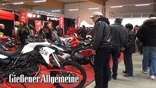 Motorradmesse in den Hessenhallen [upl. by Attenev]