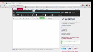 TranscribeWreally Transcription Application Demonstration [upl. by Enram]