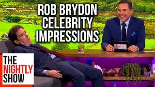 Rob Brydons Celebrity Impressions Are Amazing  The Nightly Show [upl. by Juliette7]