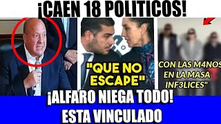 VIERNESAZO CON CLAUDIA NADI SE METE ¡HARFUCH SE LA COBRA AL PELON CAEN 18 POLITICOS POR NARC0S [upl. by Rahas]