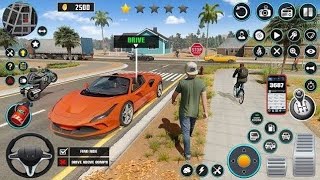 Real Gangster Car Snatching Simulator 3D  Thefts Boy Car Driving Games [upl. by Yarw]