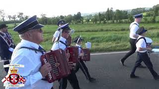 Bloomhill Accordion Band  Last Saturday In Ballygawley Parade 2024 [upl. by Gleeson408]