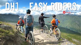 Le Menuires  Bike Park DH 1 Easy Riders [upl. by Accissej]