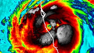 Hurricane GRACE Rampage Across Mexico 2021 [upl. by Akinak714]