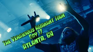 The Black Dahlia Murder  Verminous Remnant Tour  Day 17  Atlanta GA [upl. by Viv]