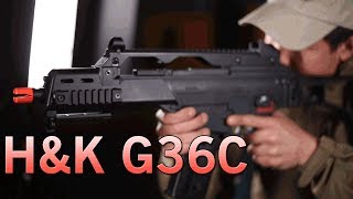 HampK G36C AEG by KWA  Great For CQB  Famous 2GX Gearbox  Airsoft GI [upl. by Terra]