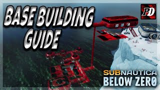 BASE BUILDING DESIGN  Subnautica Below Zero  Pringles Domain [upl. by Ammadis478]