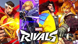 Marvel Rivals  All Characters amp Ultimates Showcase 4K 60FPS [upl. by Margy]