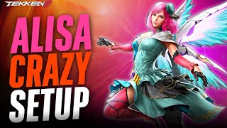 Tekken 8 Alisa Crazy Setup [upl. by Lawan]